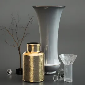 Luxury deco vase